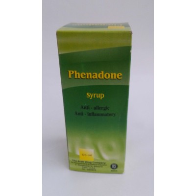 Phenadone ( chlopheniramine maleate + dexamethasone ) syrup 125 ml 